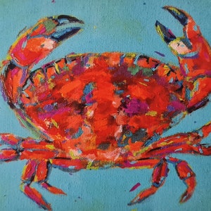Krab ansichtkaart