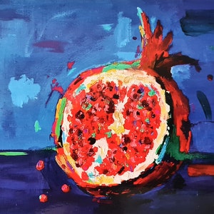 Pomegranate Postcard