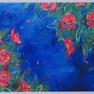 Imprimé Rose Bush