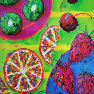 Carte postale de fruits