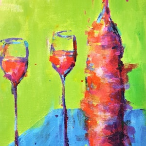 Cartão Postal Vinho Rosé