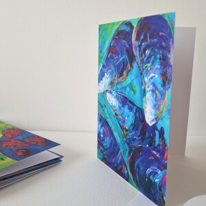 Mussel Shells Greetings Card