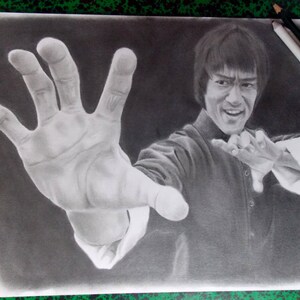 Bruce Lee portrait