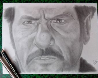 Eli Wallach portrait