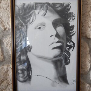 Retrato de Jim Morrison