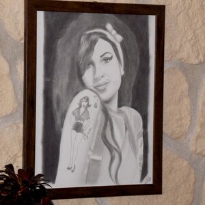 Amy Winehouse portrait