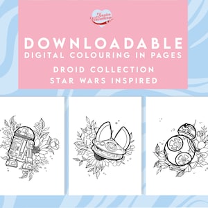 R2d2 Coloring Page - Etsy