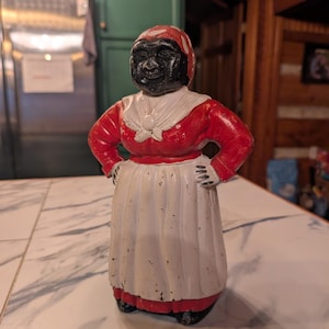 【USA vintage】アントジェミマ アイアン バンク アメリカ Cast Iron Aunt Jemina - Etsy