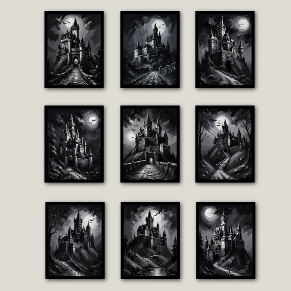 その他 SilkScreenPrint Leather Art BAD CASTLE SilkScreenPrint Leather Art BAD CASTLE