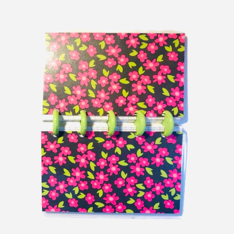 Index card binder discbound 3 x 5 Index Card notebook Etsy