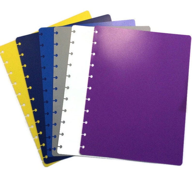 Poly Discbound Covers Light Weight and Flexible Page Etsy