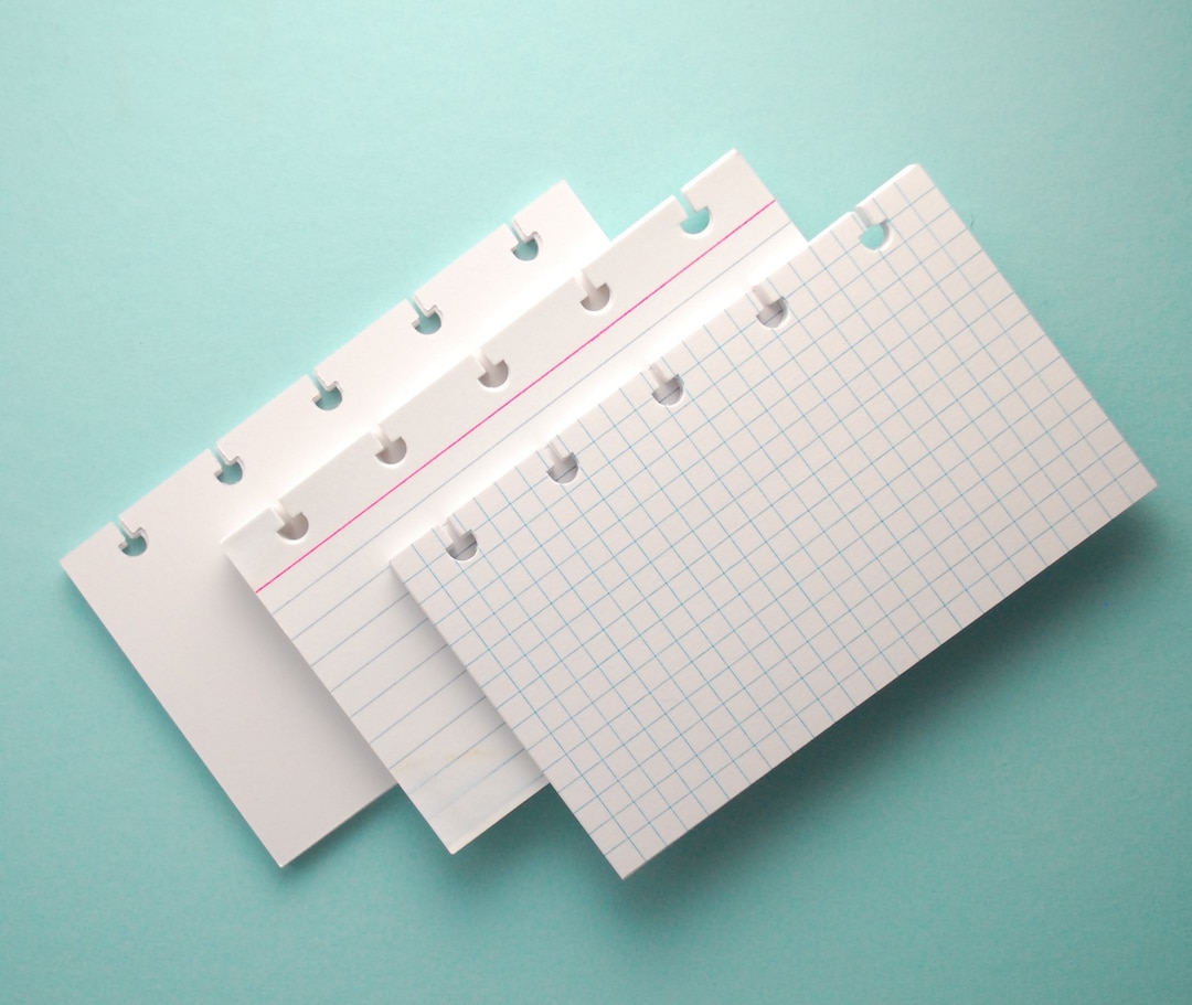 Discbound Inserts - Index - Etsy