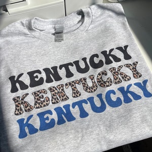 Kentucky cheetah T-shirt