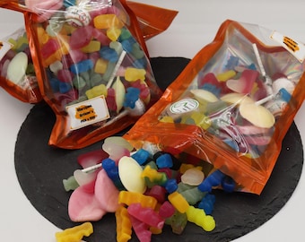 Gummy Sweet Pick And Mix Pouch - No Fizz Vegan Friendly Pick And Mix 500g Bag