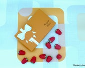 Marzipan Strawberries Box Of 15 Cake Decoration, Vegan Foodie Gift Idea