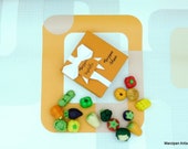 Marzipan Vegetables Box Of 9 Gardeners Gift Cake Topper Decor Novelty Gift