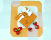 Marzipan Fruits Handmade Red Apples, Fruit Cake Topper, Foodie Party Favours