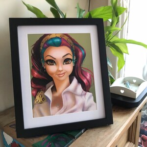 Custom Disney inspired digital painting from a photograph