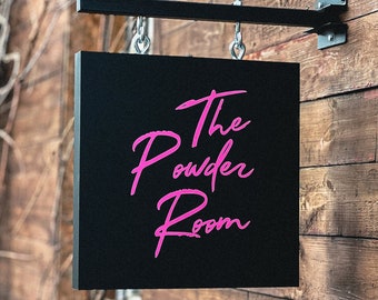 Custom Printed Logo Blade Sign: Outdoor Business Signage