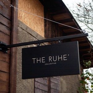 Custom Metal & Composite Blade Sign: Business Logo, Outdoor Signage