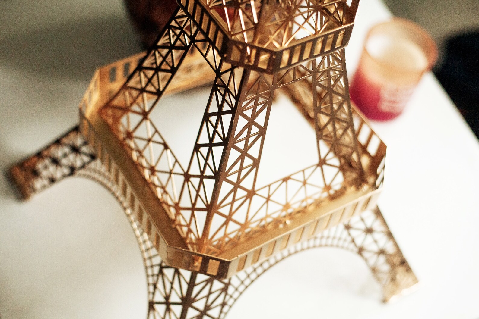 Gold Eiffel Tower Statue Replica. Detailed 75cm Eiffel Tower Etsy