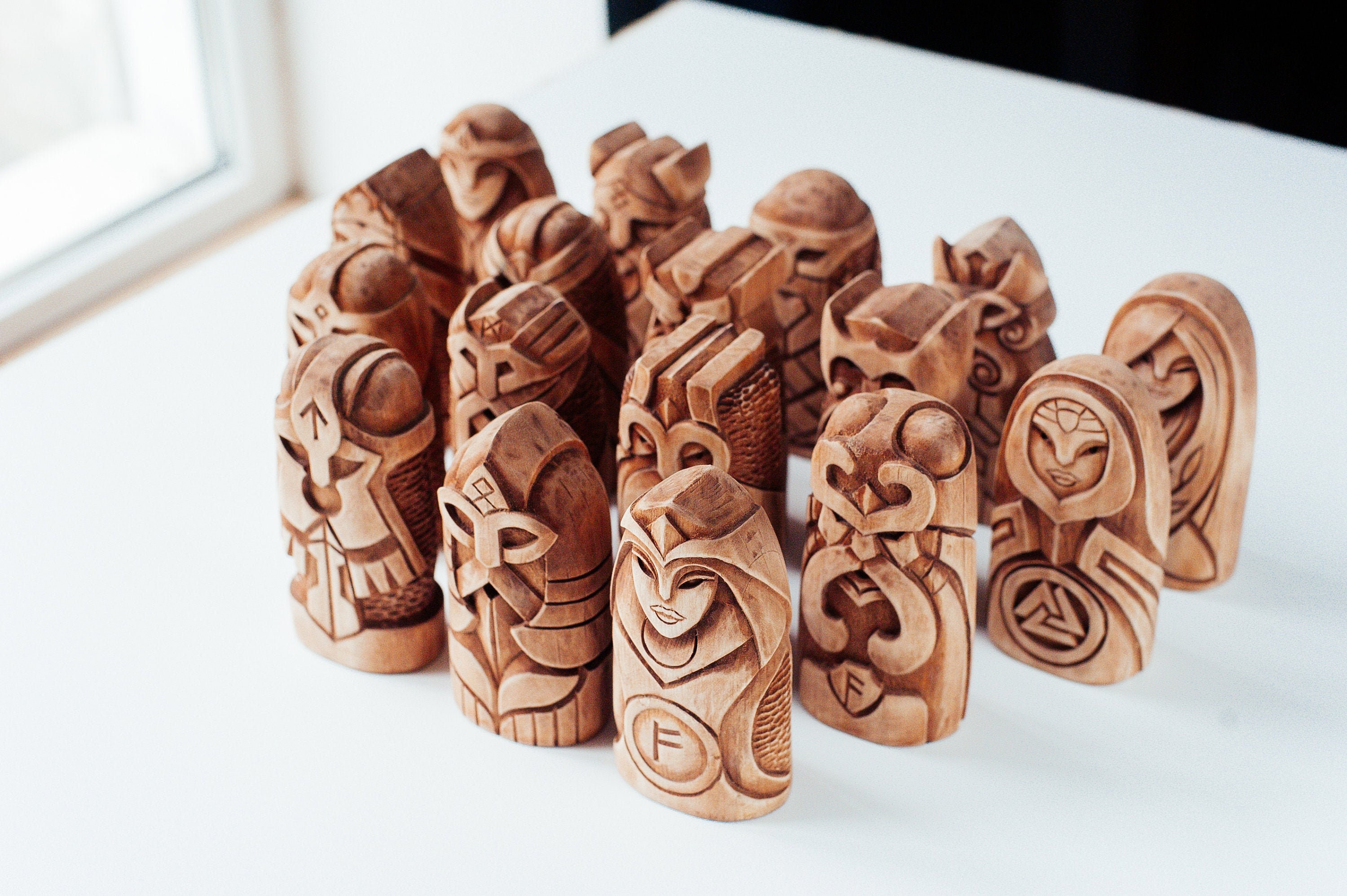 Viking Chess Set for sale Only 2 left at 70