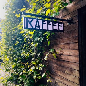 Custom Metal Storefront Sign: Personalized Business Logo, Outdoor Signage