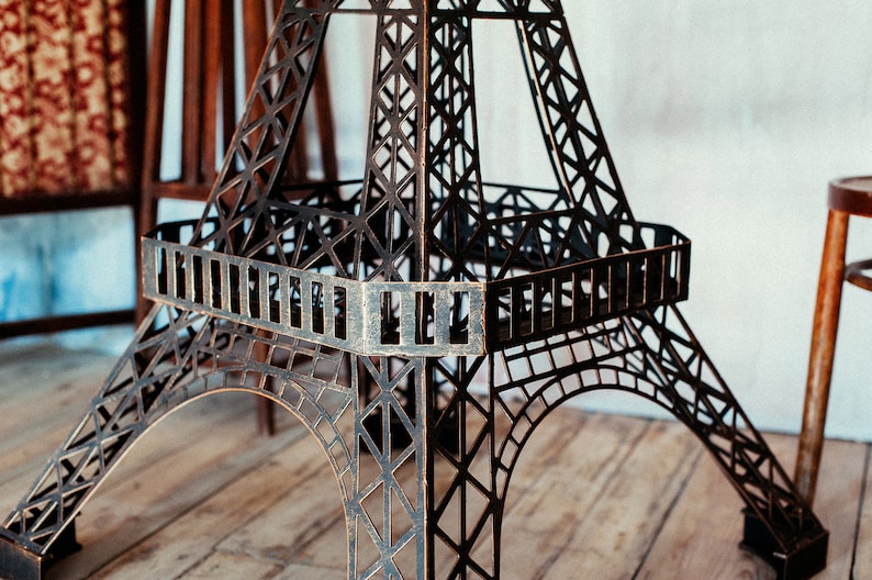 Large Bronze Eiffel Tower statue 87 ft. Eiffel Tower replica Etsy