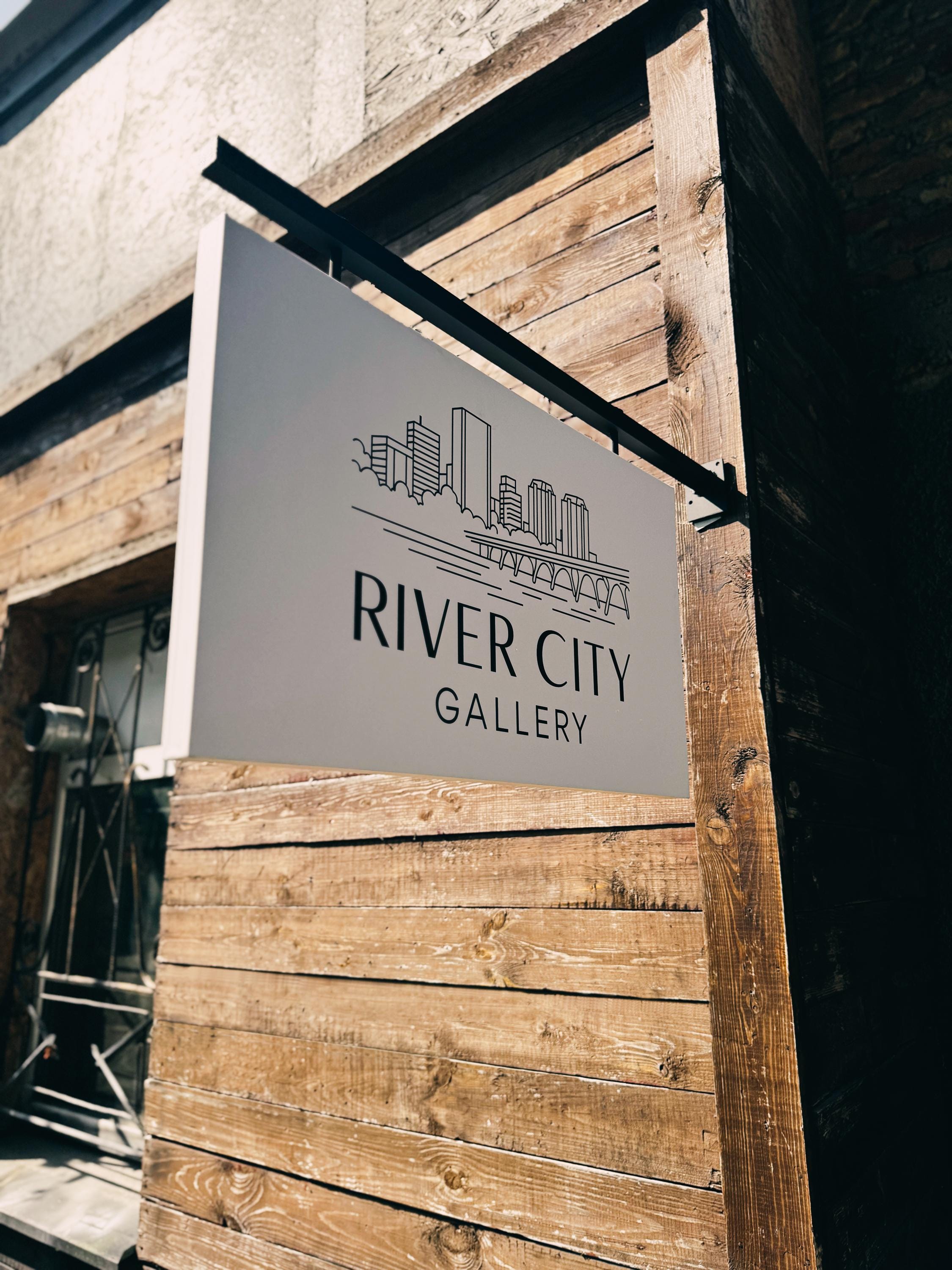 Handle Signage Custom Blade Sign With Metal Handle / Hanging Signage / Outdoor Sign ...
