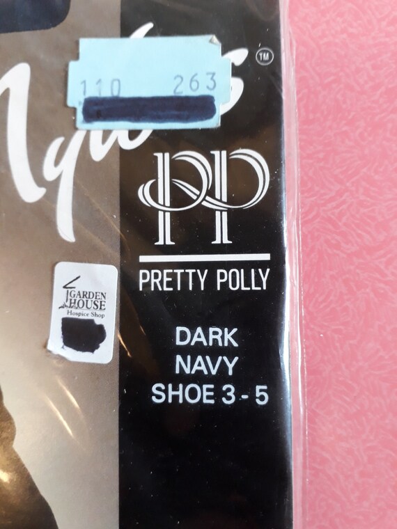 PRETTY POLLY Strapsstrümpfe 10D Gloss Stockings In 3 Farben Sm Ml Pn Af84