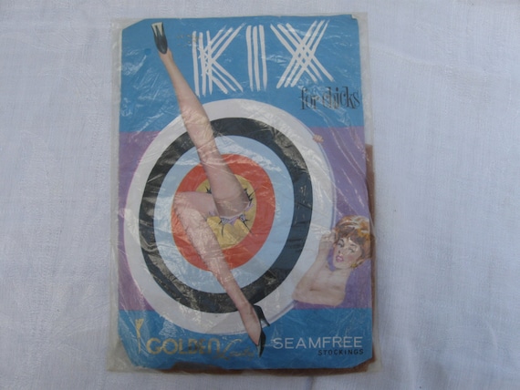 Vintage 1960's Golden Lady "Kix for Chicks" Nylon
