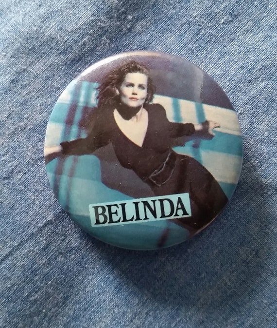1988 Belinda Carlisle 1.5" pin badge B234
