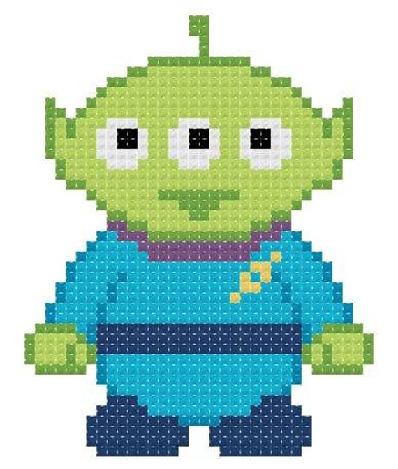 Pixel Art Buzz Lightyear Perler Beads Perler Fused Bead Activity