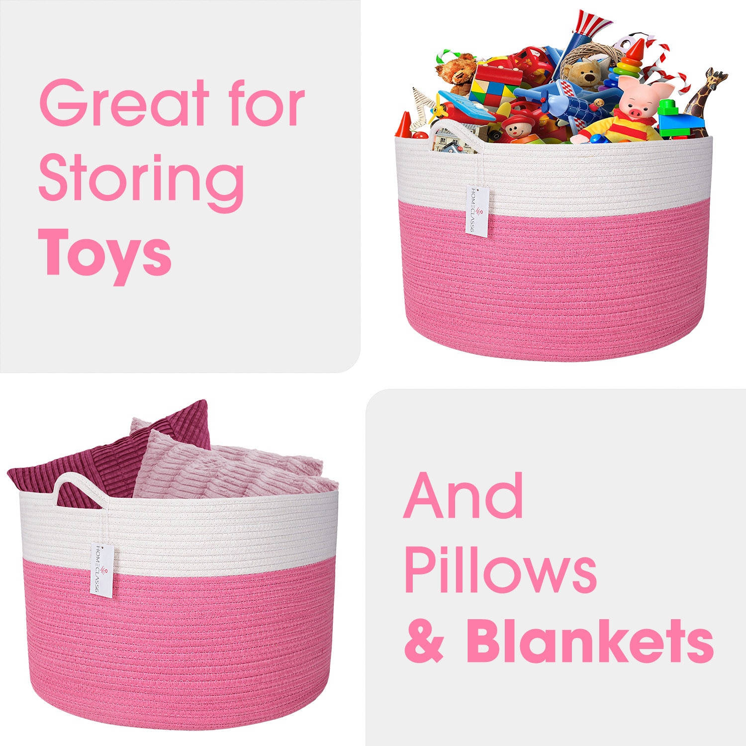 mesh toy basket
