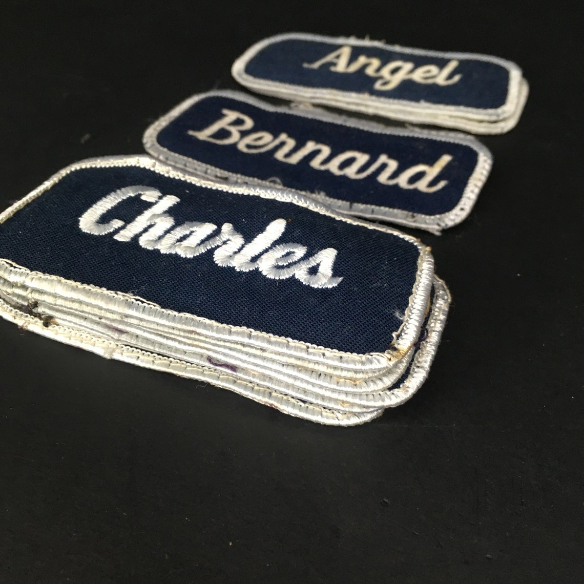 Embroidered Name Patch Uniform Clothing Patch Mechanic Etsy