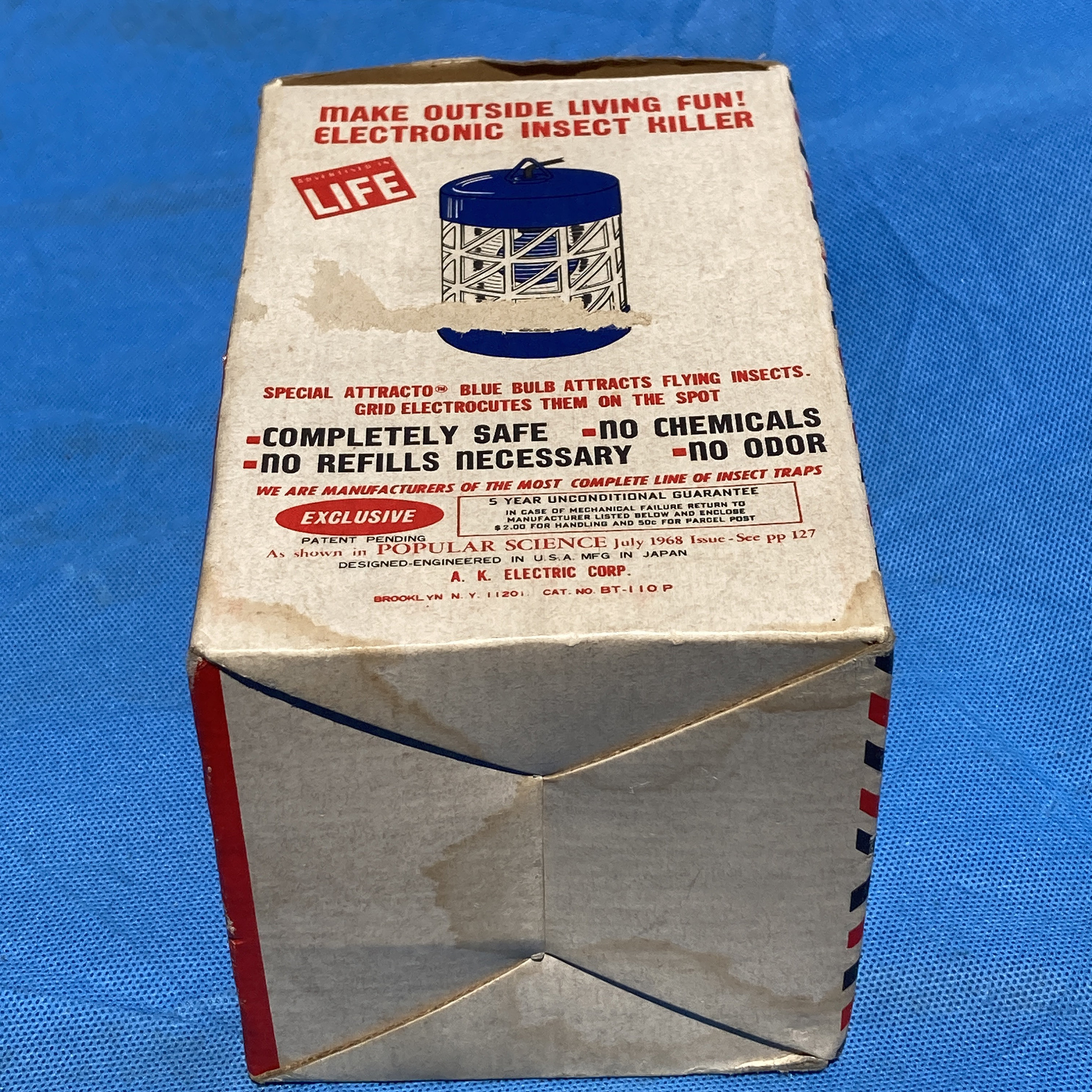 Murder Bug Insect Killer Vintage 1960s Bug Zapper with Box Etsy