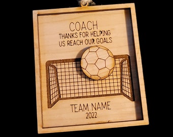 Soccer, Soccer Ornament, Soccer Coach, SVG, Laser File, Glowforge