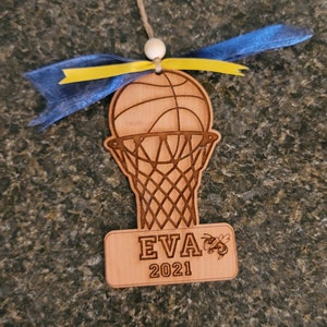 Basquete, Natal, Ornamento, SVG, Arquivo Laser, Glowforge