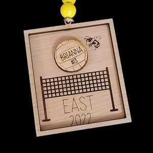 Volleyball, Volleyball Ornament, Christmas, Ornament, SVG, Laser File, Glowforge