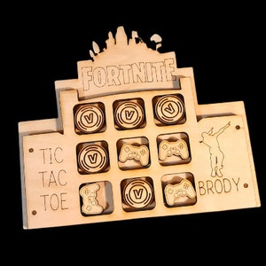 Tic Tac Toe, Gamer, SVG, Laser FIle, GLowforge