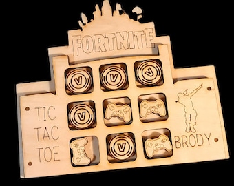 Tic Tac Toe, Gamer, SVG, Laser FIle, GLowforge