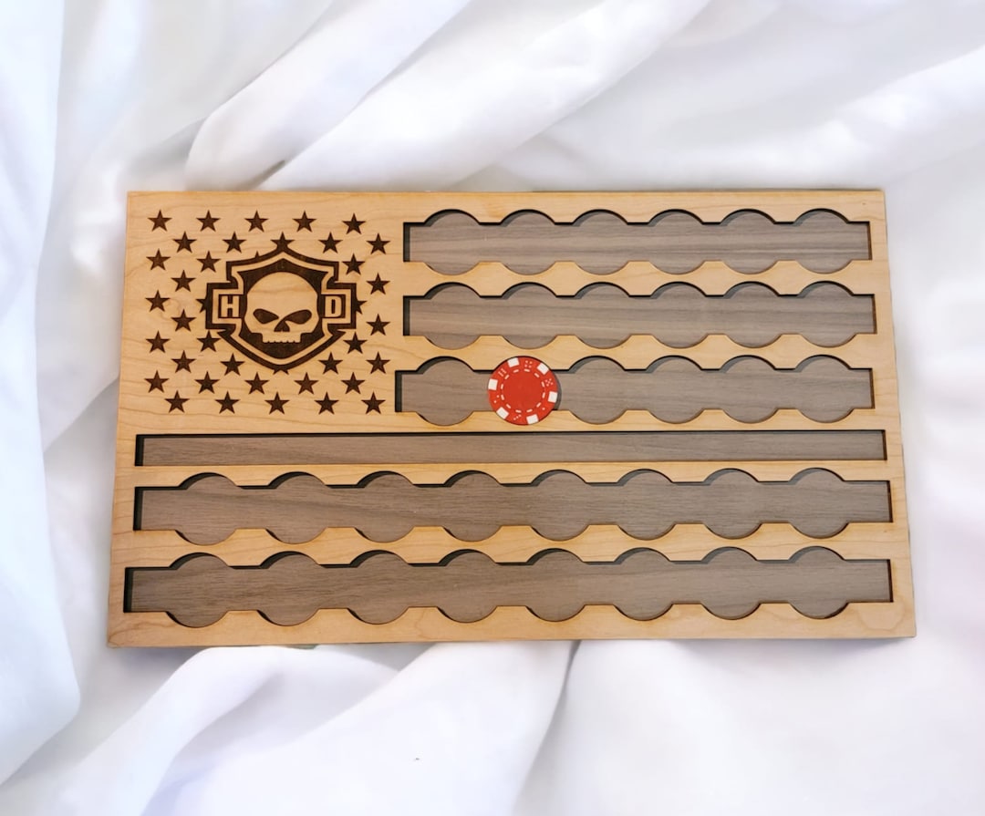 Poker Chip Holder Harley Poker Chip Holder Harley SVG for Etsy