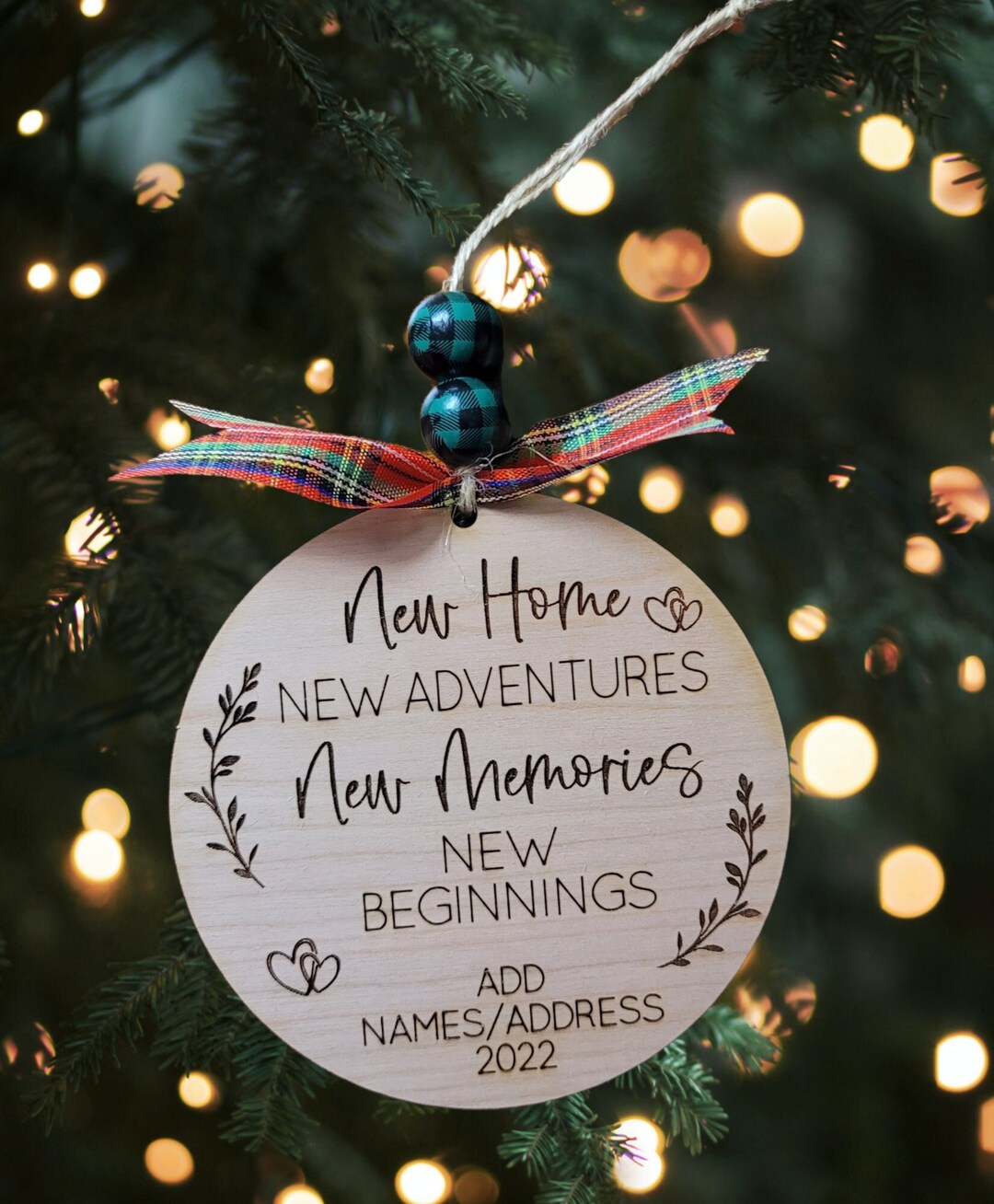 New Beginnings Christmas Ornament 