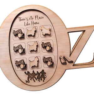 No Place Like Home, Tic Tac Toe, SVG for Laser, Glowforge, Digital FIle