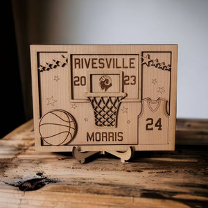 Basketball Zeichen, Basketball Spieler, Basketball Ende der Saison, SVG für Laser, Glowforge, Digital FIle