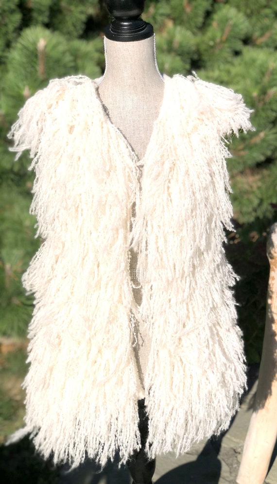 Alpaca on sale fur vest