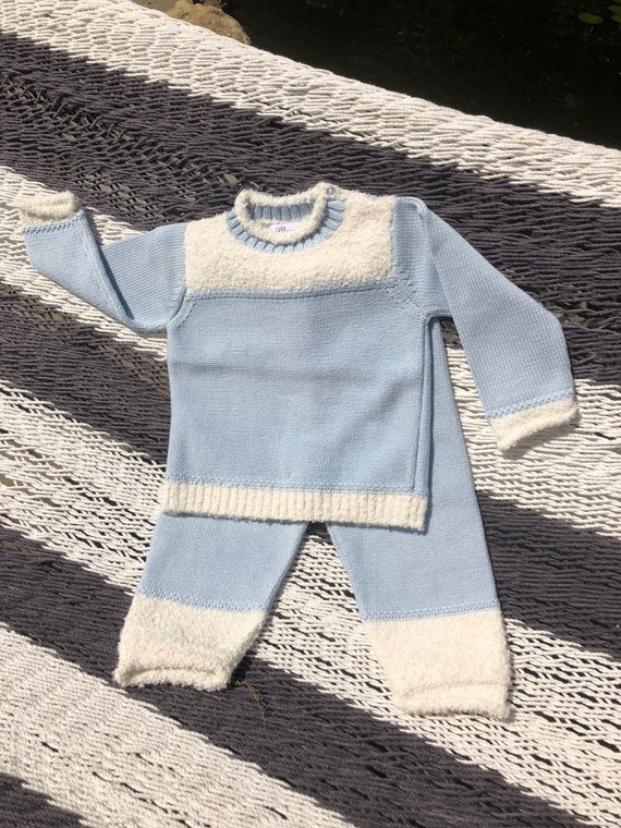 baby blue sweater outfit
