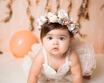 etsy baby flower crown