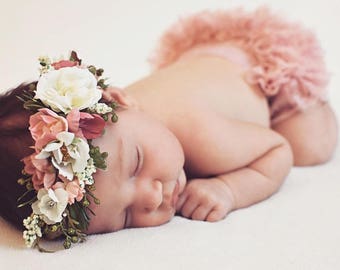 etsy baby flower crown