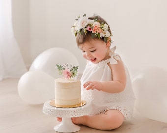 baby floral crown